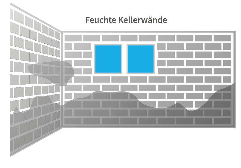 Problem: Feuchte Kellerwände Problem: Feuchte Kellerwände